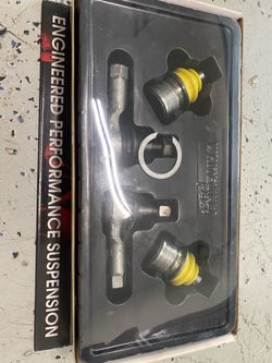 OEM Evo X lower ball joints and tie rod ends