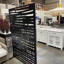 Assembled New Outdoor & Indoor Privacy Screen Metal Privacy Screens 76" H x 48" W