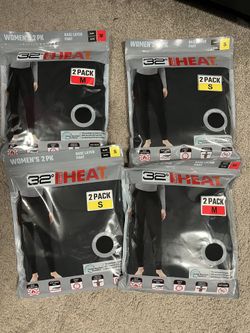 Base Layer Pants 32 Degrees Small Medium NWT
