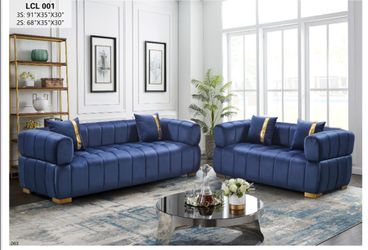 2 PC SOFA AND LOVESEAT NEW IN BOX