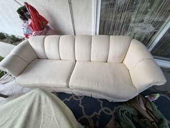 🔥 Couch -white In Color - Must go!