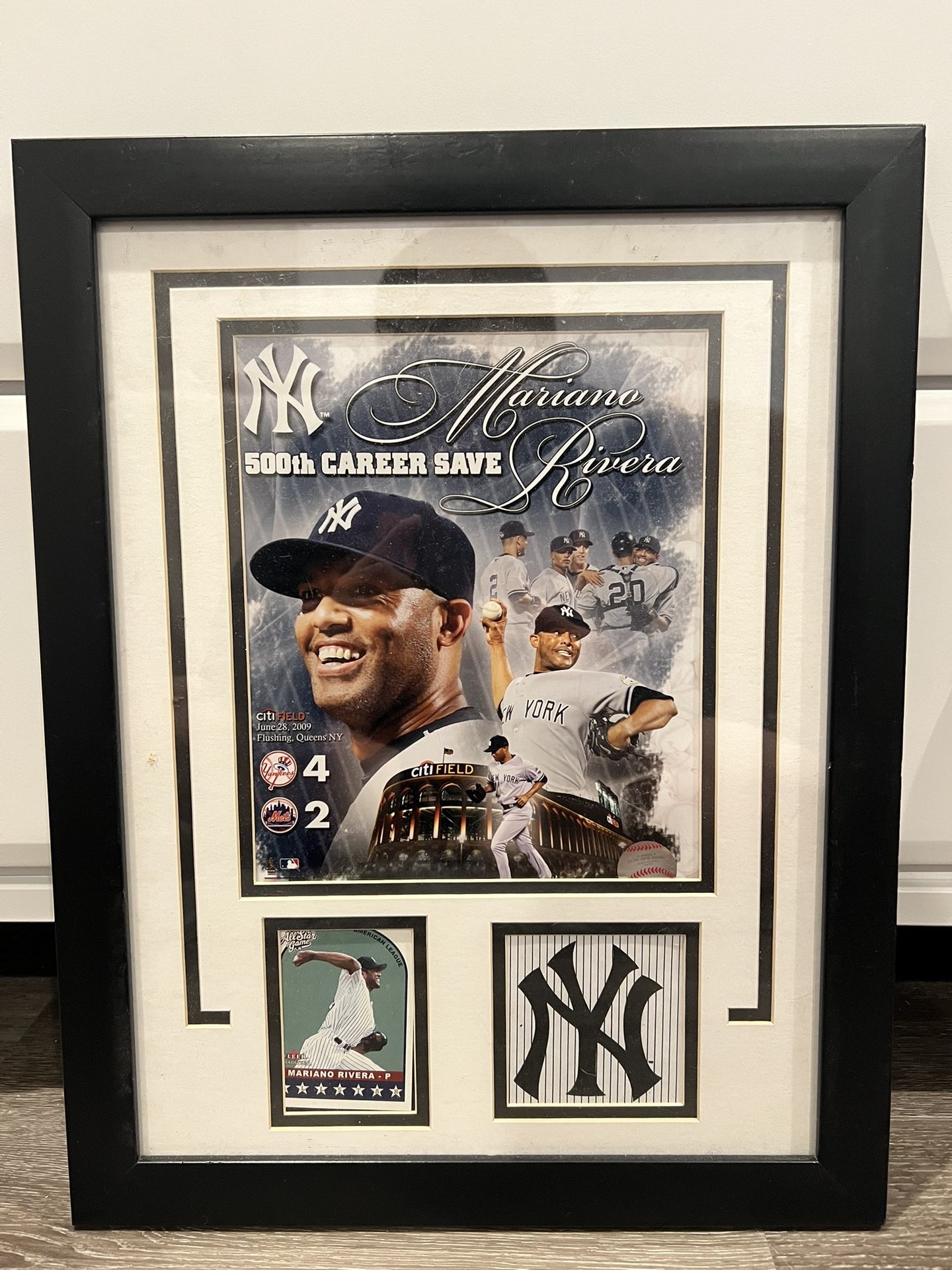 Mariano Rivera Yankees Plaque
