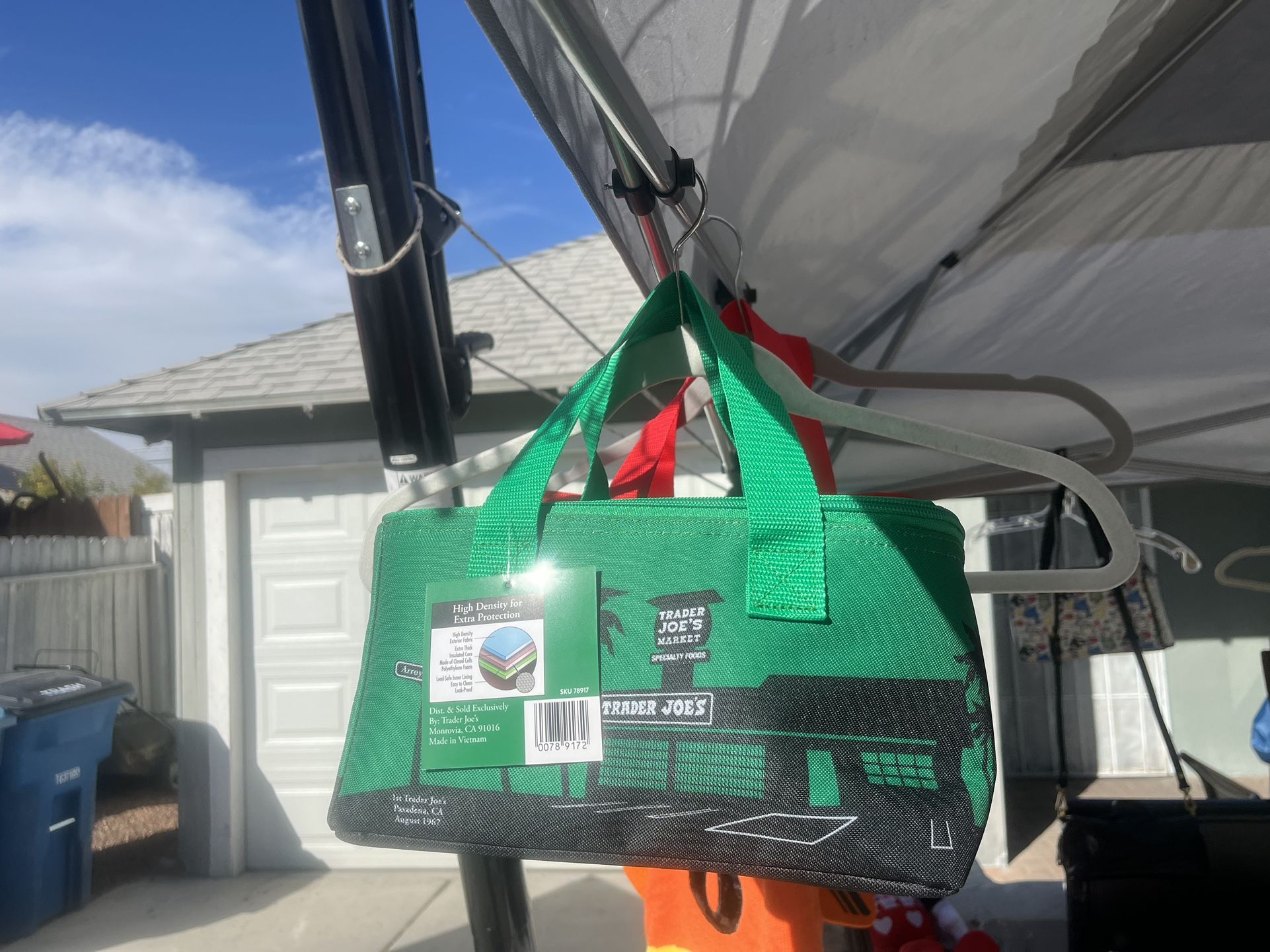 Trader Joe’s & Starbucks Cups At Yard Sale