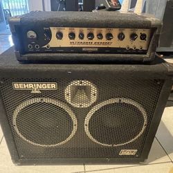 DISC Behringer BX4500H Ultrabass Head & Ultra bass  cabinet 