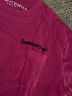 Pink chrome tee