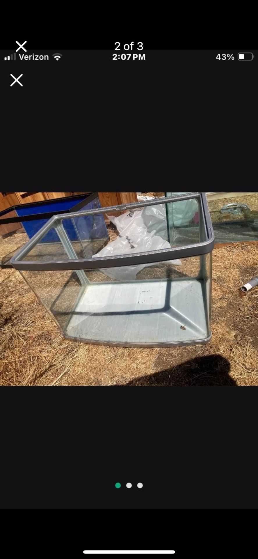 40 Gallon Bow Front
