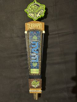 Terrapin Beer Co - Athens GA - Luau Krunkles POG IPA Tap Handle