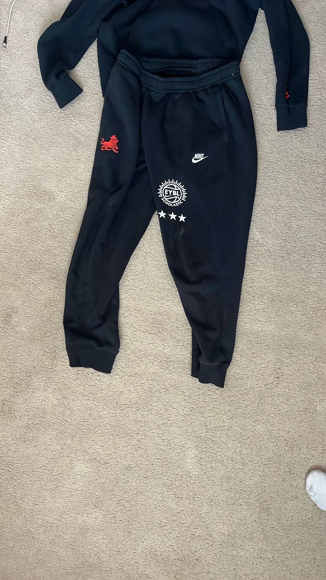 EYBL (Scholastic) Black Sweatsuit ($170) - Limited Edition Hoodie + Pants 