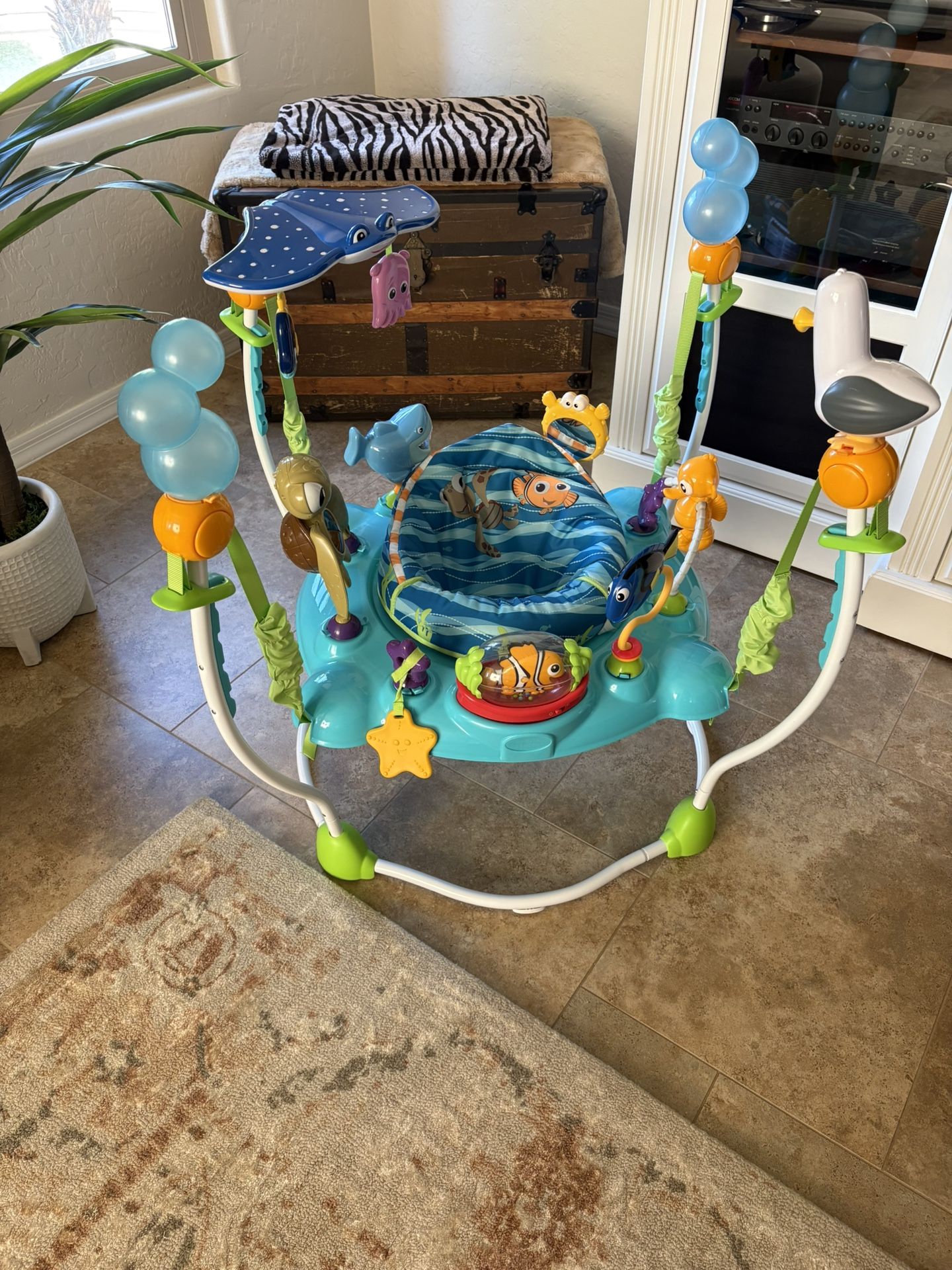 Bright Starts Disney Baby Finding Nemo Sea of Activities Baby Activity Center Jumper