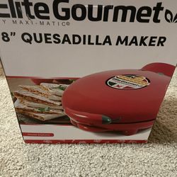 Elite 8 Inch Goutmet Quesadilla Maker