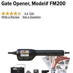 Gate Opener For Up To 12ft Long / 300lb (new) 
