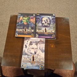 Nancy Drew PC GAMES!