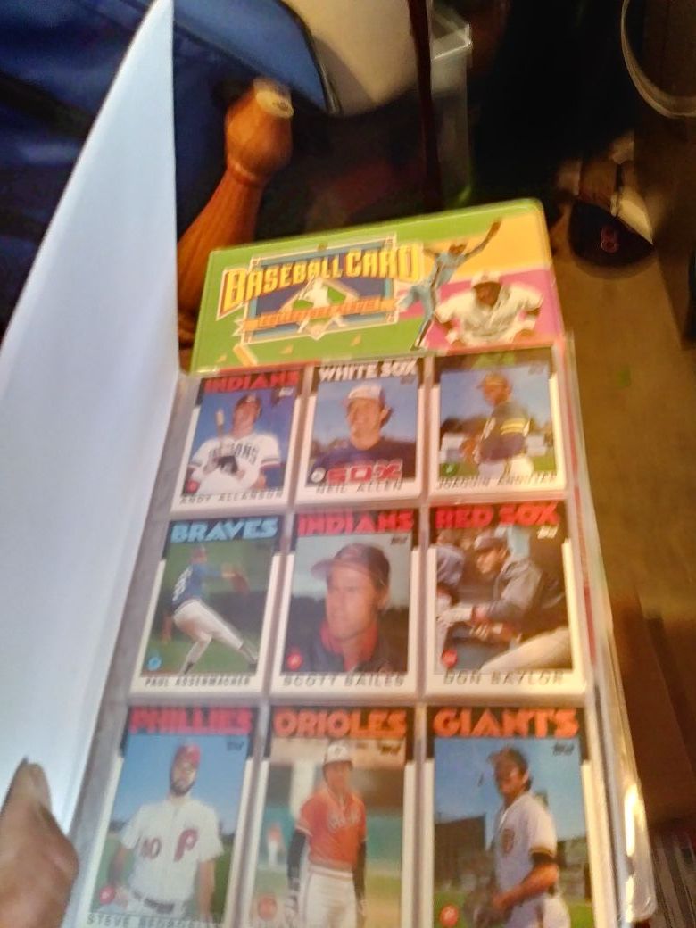 Vintage baseball cards