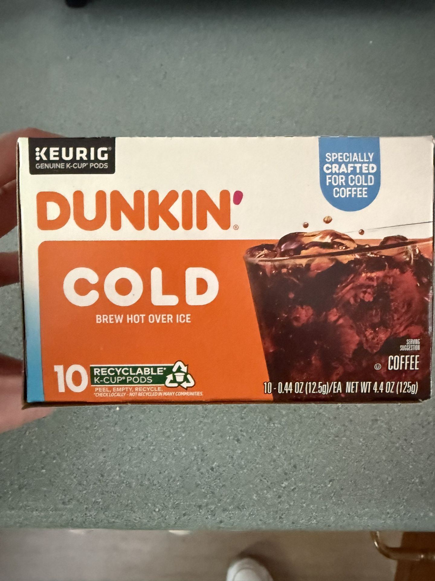 Dunkin Cold Brew 10 Pack K-cups 