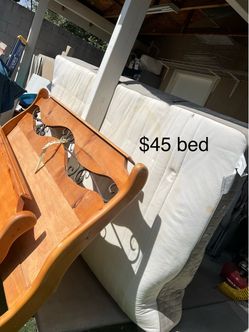 $45  queen bed Farmersville