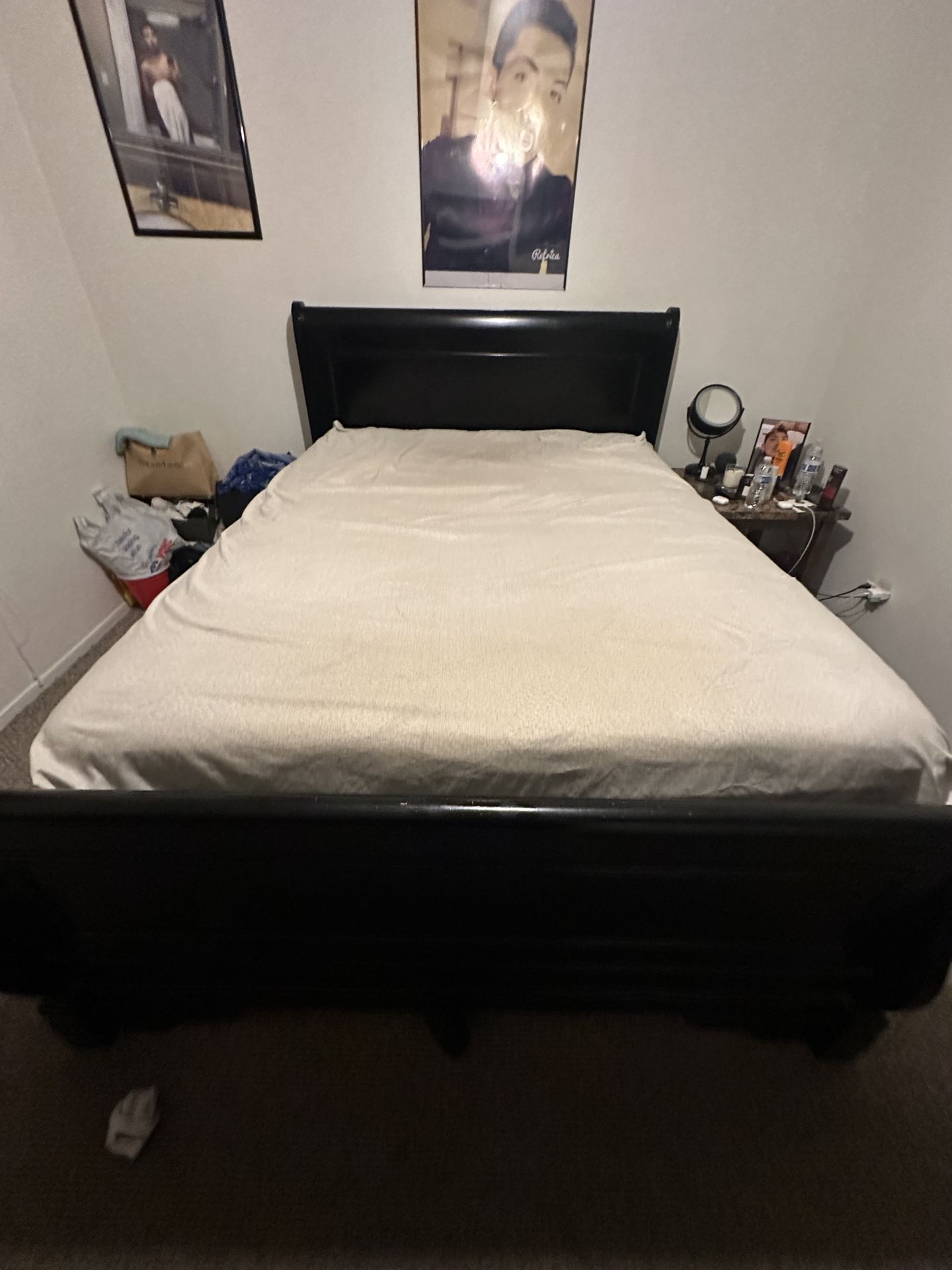 Queen Sleigh Bed Frame