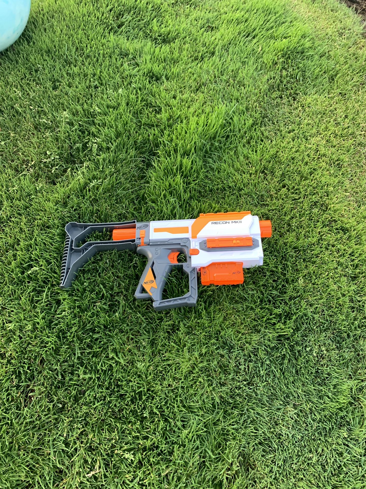 Nerf gun .