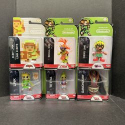 World Of Nintendo Legend Of Zelda Figure Lot NEW
