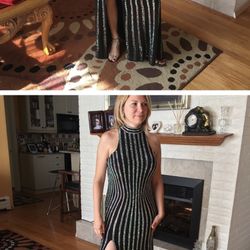 Women Evening Dress Sparkling 