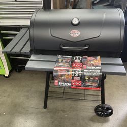 Bbq Grill Charcoal Black 