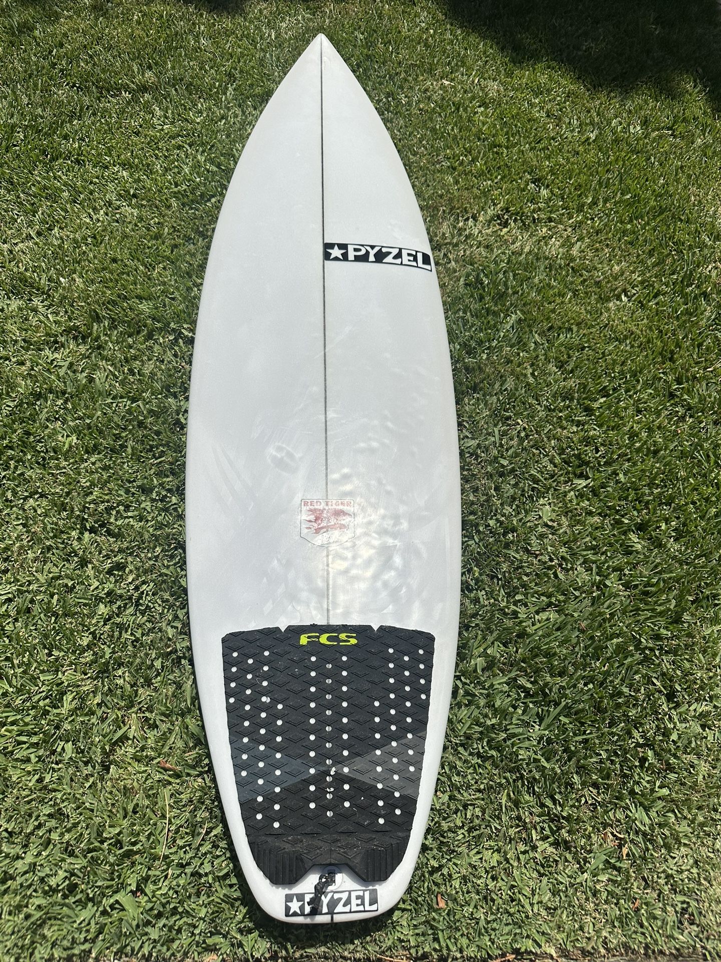 5’10 Pyzel Red Tiger