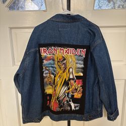 Iron Maiden denim jacket