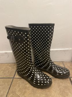 Rain boots, size 10