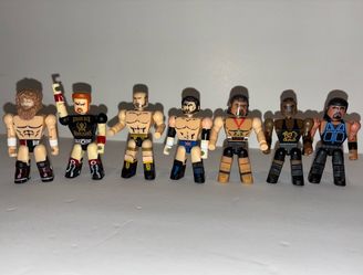 Wwe Lego/ C3 stackdown figures
