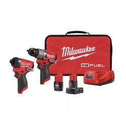 Milwaukee M 12 Drill Combo Set