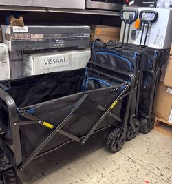 Wagon with brakes