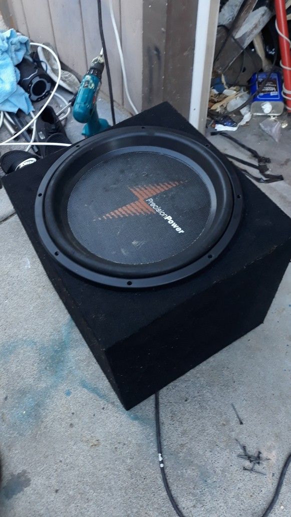 Precision Power PH.15 900W 15-Inch Phantom Series Dual 2 Ohm Subwoofer