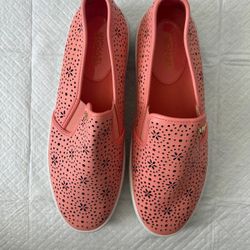 Michael Kors Kane Perforated Slip-On Sneakers. Size 9.