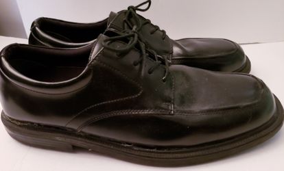 Nunn Bush mens leather 13W black tie up