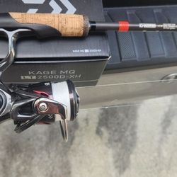 New Daiwa Kage 2500 GLoomis GCX