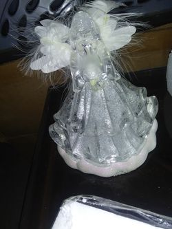 Several brand new fiber optic angels
