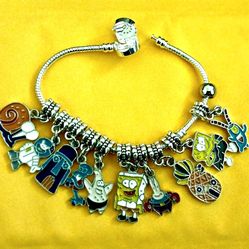 SpongeBob SquarePants Hot Funny Cute Chamrs Bracelet 