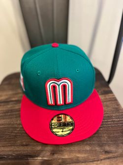 WBC MEXICO NEW ERA 2026 ONFIELD 59FIFTY FITTED HAT SIZE 7 & 7 1/4