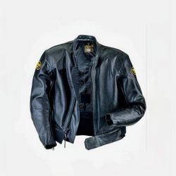 New Vanson Leathers L/44 MK2 ProPerf CSRV Sportrider Black Fully Perforated Leather Jacket