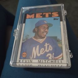 Baseball 1986 Topps Traded 74 T Kevin Mitchell Rookie Card.  $2 Each 5 Left.  Cash Porch Pickup Redmond 