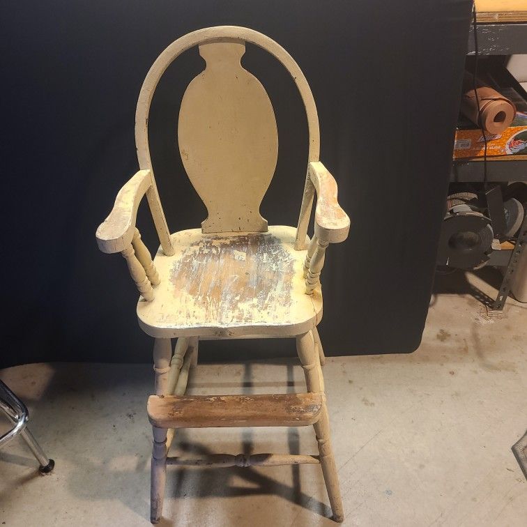 Free Antique High Chair