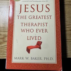 Jesus the greatest therapist who ever lived