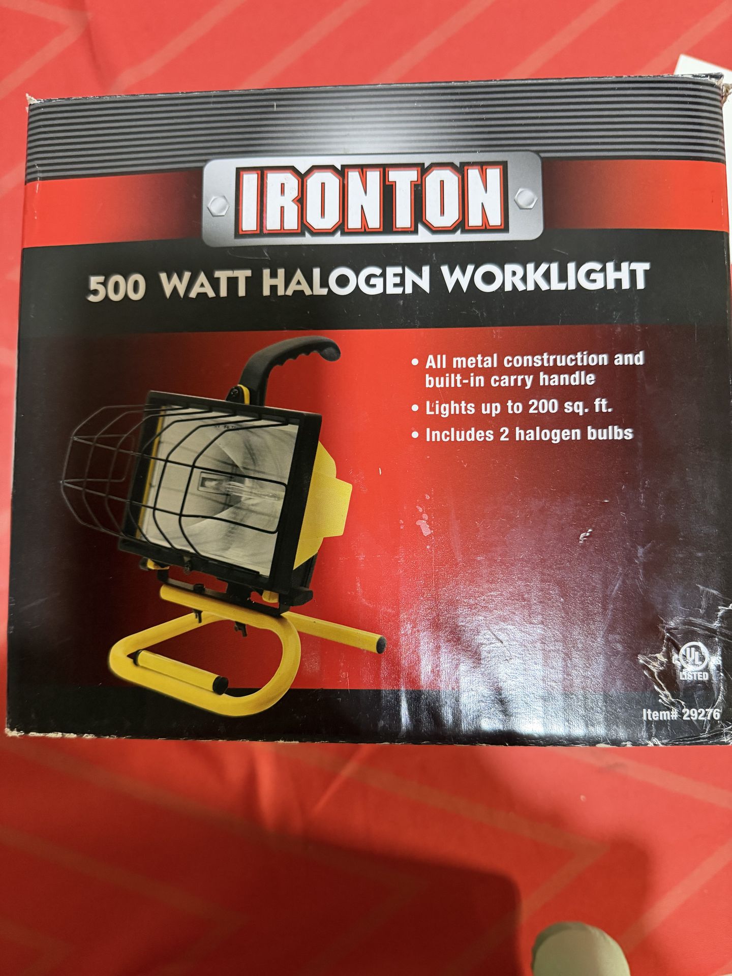 500 Watt Halogen work light
