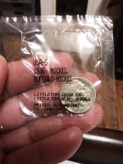 1936 Buffalo Nickel