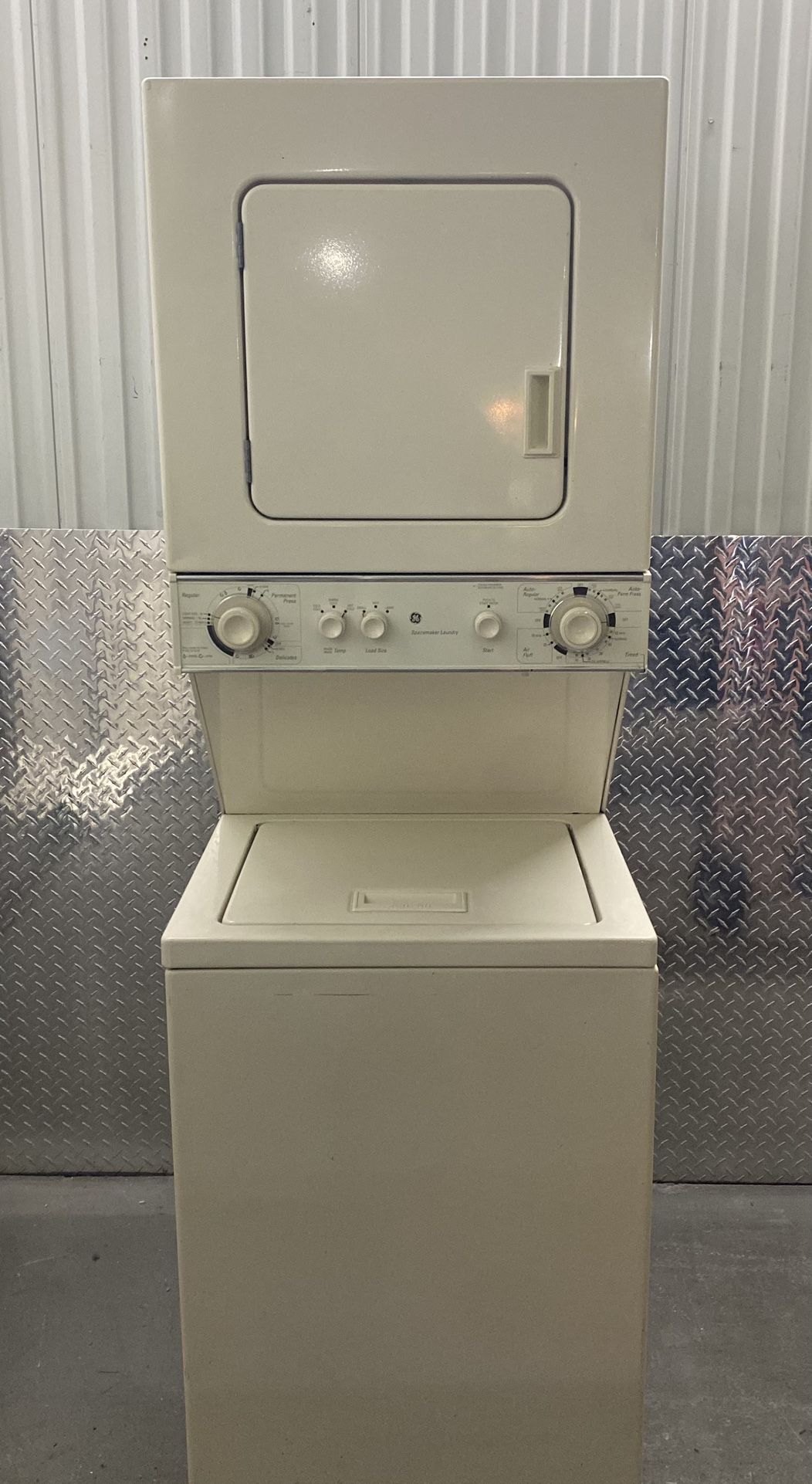 GE 24” Heavy Duty Stackable Washer & Dryer WORKS GREAT!!!