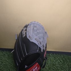 RAWLINGS BASEBALL GLOVE RIGHT HAND , SC100BGB  10"