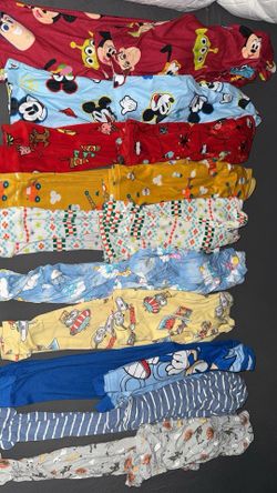 Toddler Pjs 5t Lot Of 10 Sets 