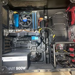 Red/Black Desktop Computer 