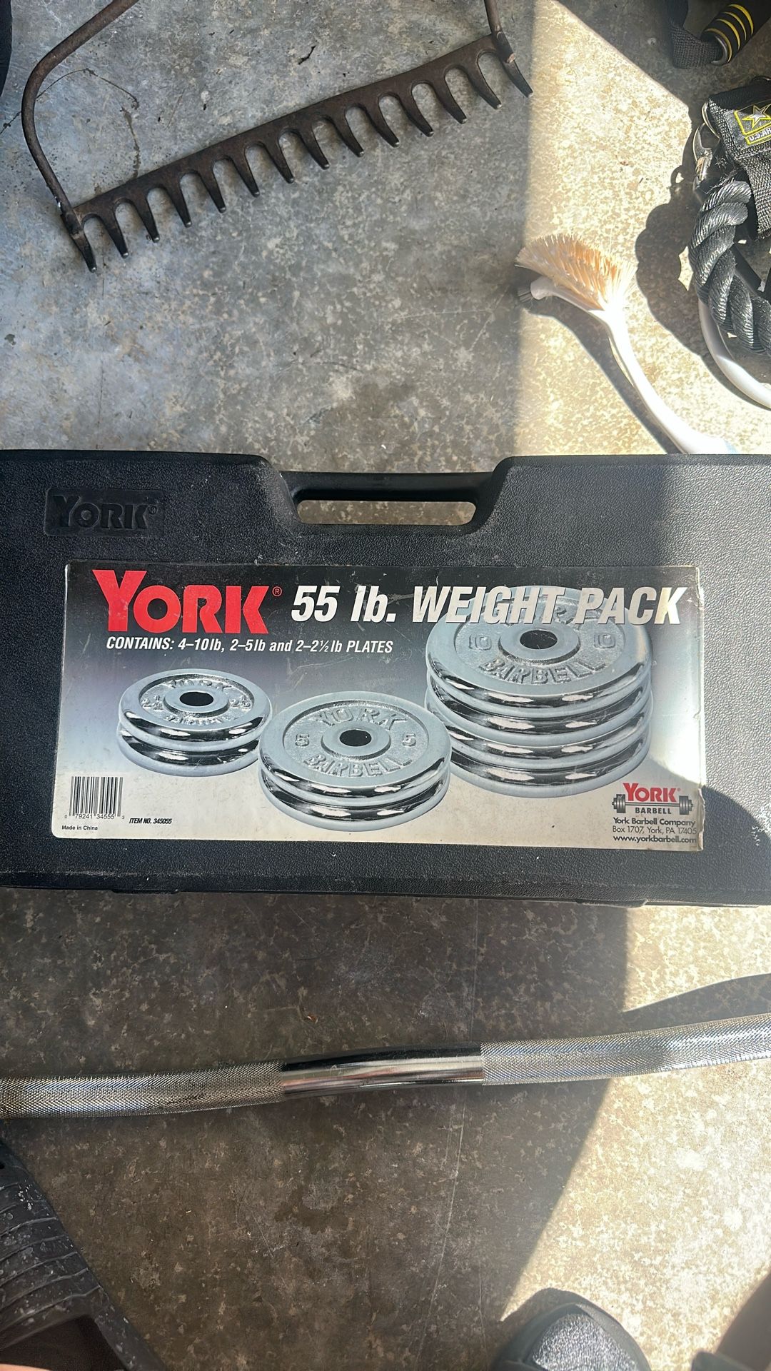 55 Pounds Of Weights