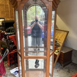 Glass And Mirror China Cabinets 