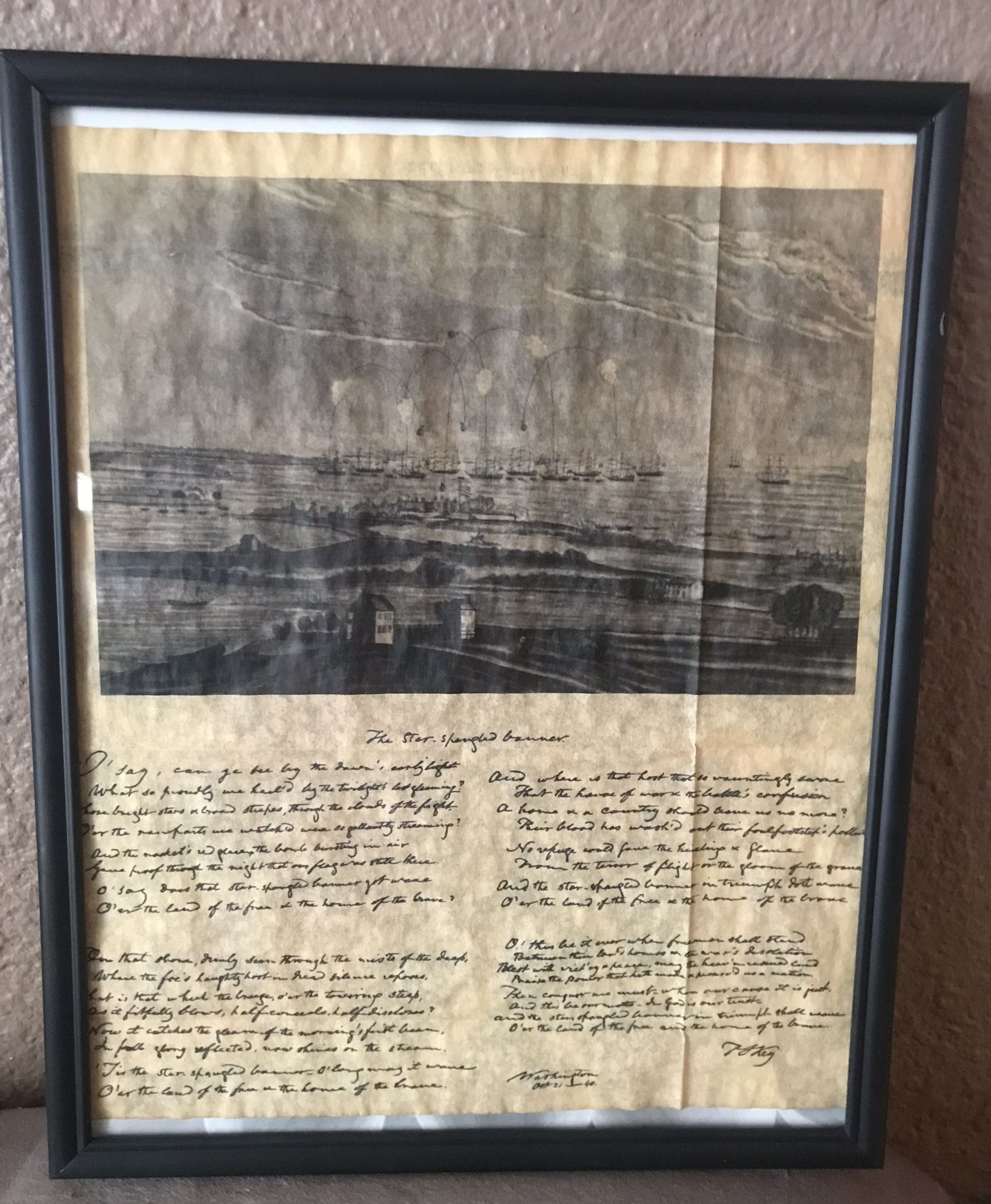 Star Spangled Banner Reproduction